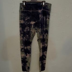 Wild fable blue tie dye leggings never worn